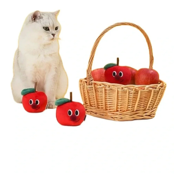 NWT Adorable Plush Cat Chew Toy: Interactive Natural Silvervine Soft Toy - Picture 2 of 4